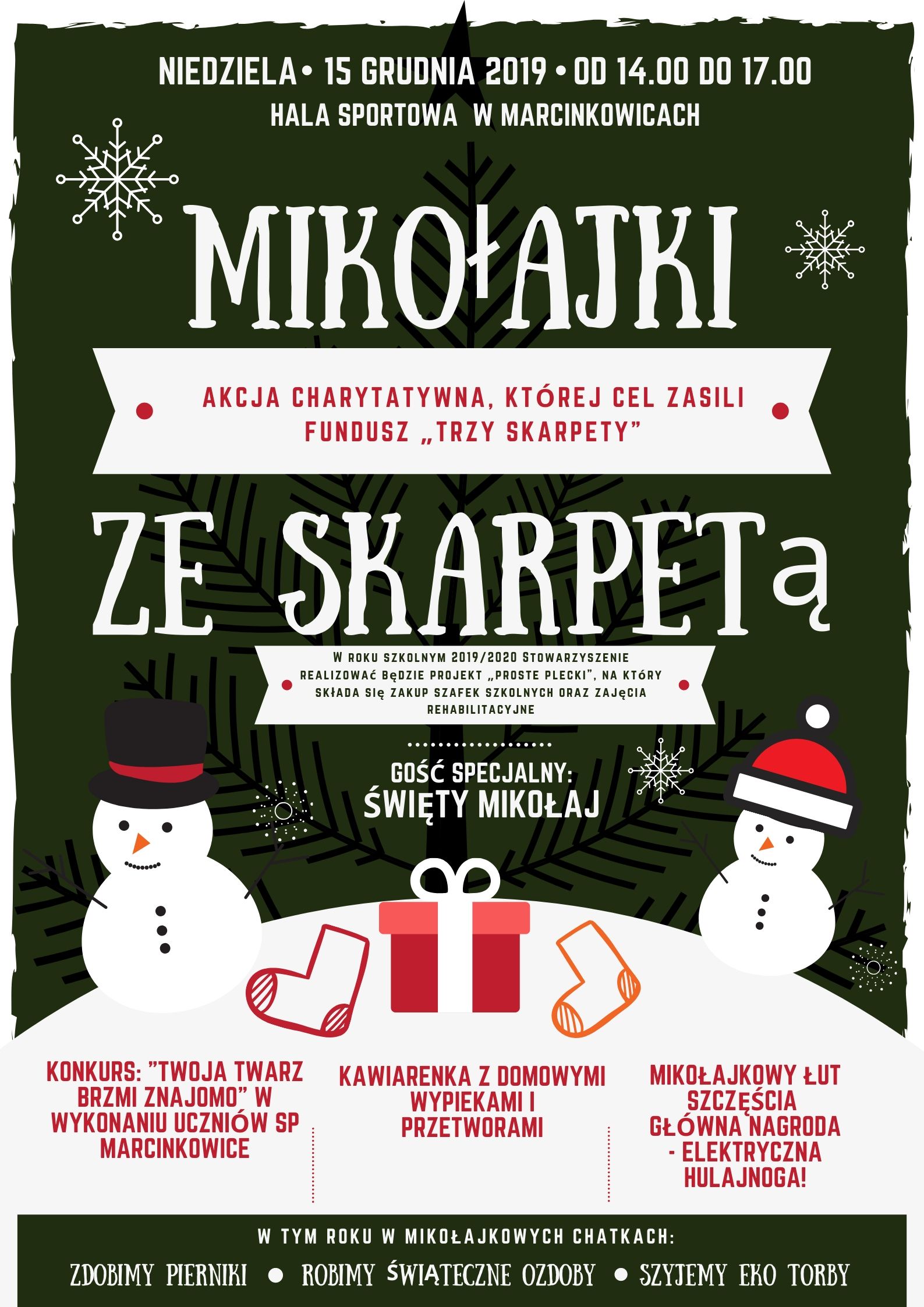 Read more about the article Mikołajki ze skarpetą wystartują po raz trzeci!